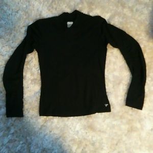 Womens Titanium V-Neck Omni-Heat 3D Crew Top